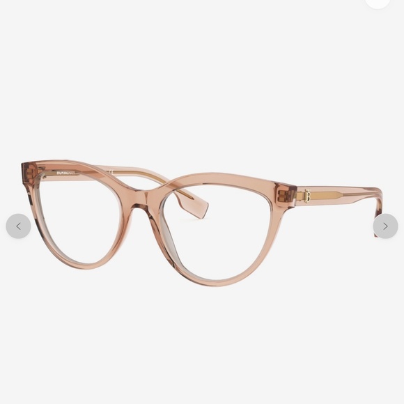 Burberry Eyeglasses BE2311 3358 51mm Transparent Peach / Lens - Picture 1 of 8